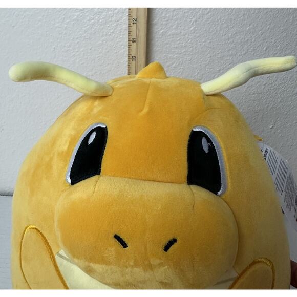 NWT Squishmallows Pokémon 10” Yellow DRAGONITE Officially Licensed Plush - Picture 8 of 8